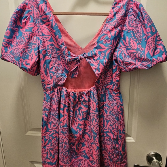 NWOT Lilly Pulitzer Suzie Puffed Sleeve Dress - Picture 3 of 6